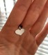 Ciondolo Cuore Oro Bianco 9Kt
