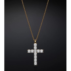 Collana Pendente Chiara Ferragni Classic Cross Big  J19AWC16