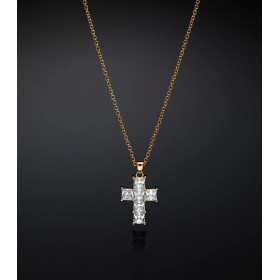 Collana Pendente Chiara Ferragni Classic Cross Small J19AWC18