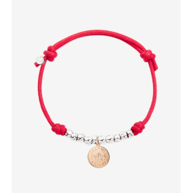 Bracciale Dodo Charm Moneta Oro Rosa