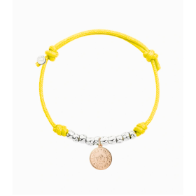 Bracciale Dodo Charm Moneta Oro Rosa