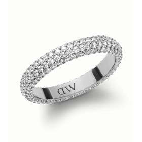 Anello Daniel Wellington Pavè Crystal Silver