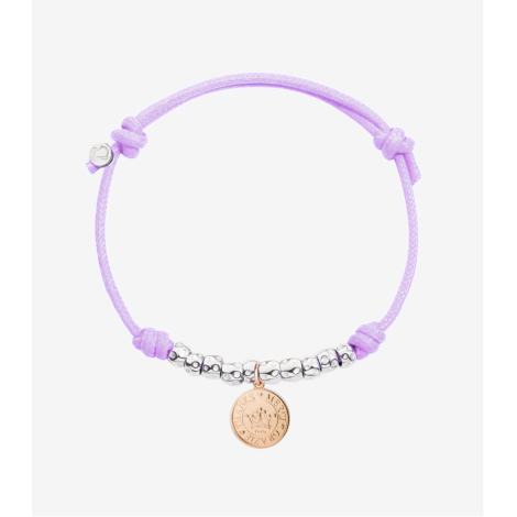 Bracciale Dodo Charm Moneta Oro Rosa
