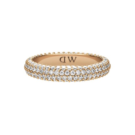 Anello Daniel Wellington Pavè Crystal Gold