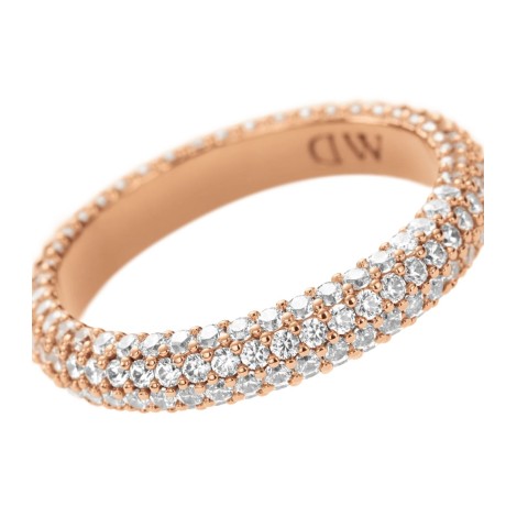 Anello Daniel Wellington Pavè Crystal Rose Gold