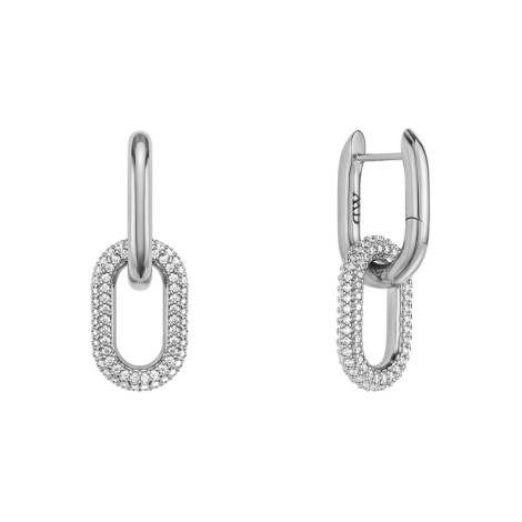 Orecchini Daniel Wellington Crystal Link Silver