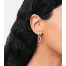 Orecchini Daniel Wellington Crystal Link Silver