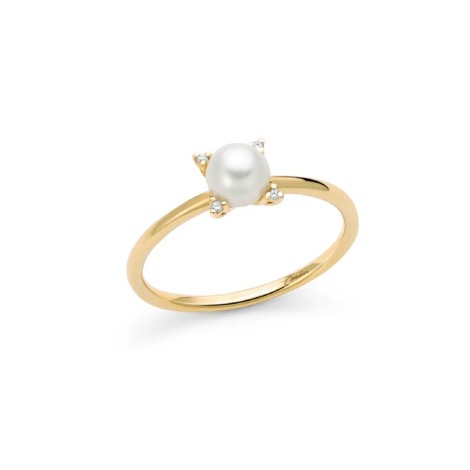 Anello Miluna Oro e Perla PLI1688X