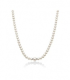 Collana Miluna Oro Bianco 18kt e Filo Di Perle PCL6567