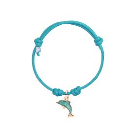 Bracciale Dodo Delfino Cordino Ottanio