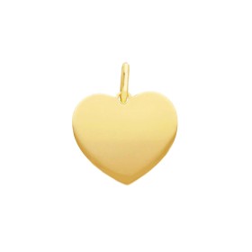 Ciondolo Cuore Oro 18kt Piatto