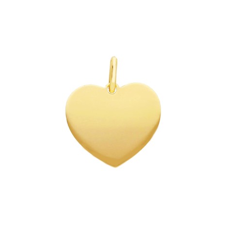 Ciondolo Cuore Oro 18kt Piatto