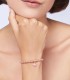 Charm Dodo Stellina Oro Rosa 9kt Rosa Fluo