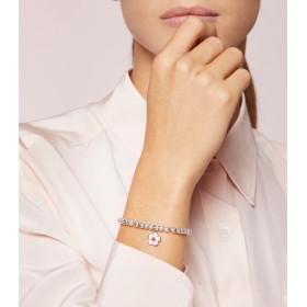 Ciondolo Donna Dodo Fiore di Ciliegio Oro Rosa 9Kt Bianco