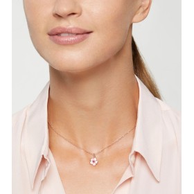 Ciondolo Donna Dodo Fiore di Ciliegio Oro Rosa 9Kt Rosa