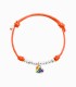 Bracciale Dodo Charm Cuore Arcobaleno