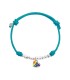 Bracciale Dodo Charm Cuore Arcobaleno