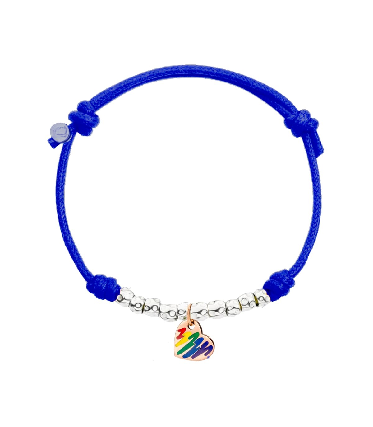 Bracciale Dodo Charm Cuore Arcobaleno MiRaggi