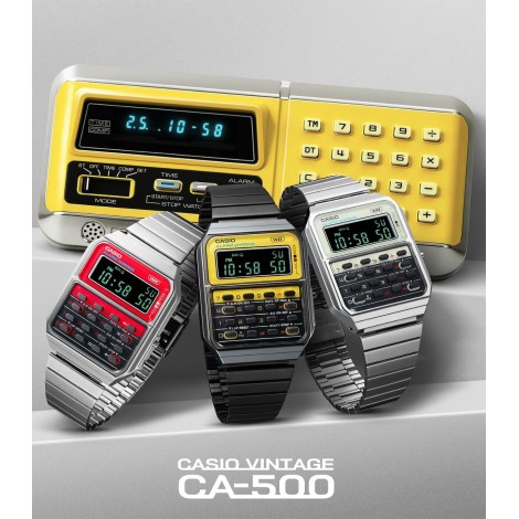 Orologio Casio Vintage Acciaio CA-500WEGG-9BEF