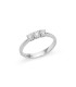 Anello Miluna Trilogy Oro Bianco 18Kt LID3227-0
