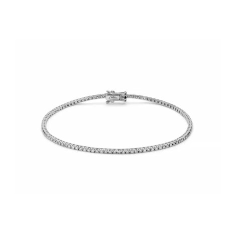 Bracciale Tennis Miluna Oro Bianco 18kt e Diamanti BRD959-080G7