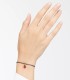 Bracciale Bollicine Argento e Oro Rosa 9kt Pvd Nero