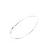 Bracciale Dodo Bangle Oro Bianco 9Kt No Stopper