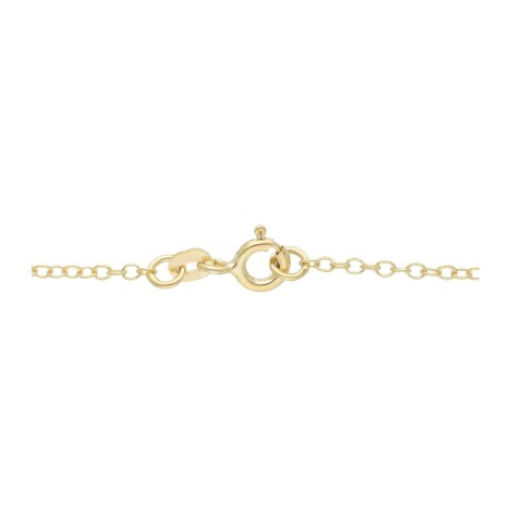 Collana Stelle Pendenti Oro Giallo 9kt