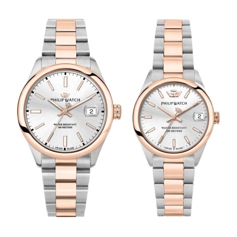 Philip Watch Caribe Gift Box Doppio Orologio Uomo Donna R8253597100
