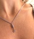 Collana Dodo Stella Viola Cordino Lilla