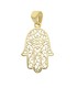 Ciondolo Mano Di Fatima Oro Giallo 9kt