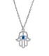 Collana Mano di Fatima Argento 925 Smalto