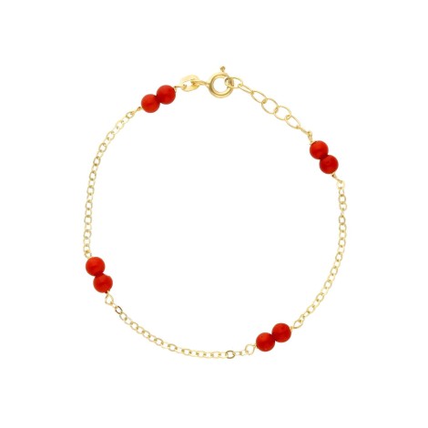 Bracciale Oro Giallo 9kt Pietre Colorate