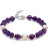 Bracciale Miluna Argento e Ametista PBR3540