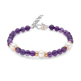 Bracciale Miluna Argento e Ametista PBR3554