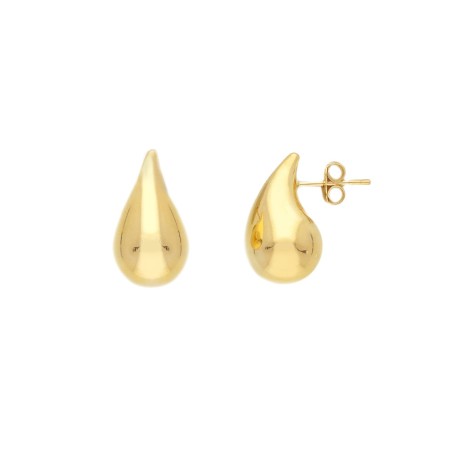 Orecchini Semi Goccia Piccola Oro Giallo 9kt