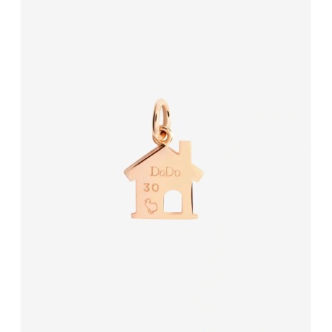Ciondolo Dodo Casa Oro Rosa 9Kt Diamante Bianco Limited Edition