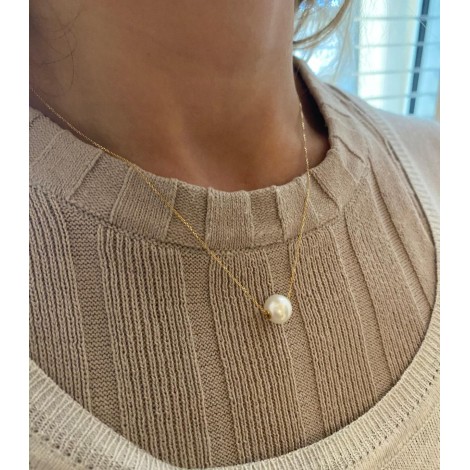 Collana Miluna Oro Giallo e Perla