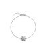 Bracciale Le Bebé I Tesorini Oro Bianco 18kt Sagoma Bimba LBB909