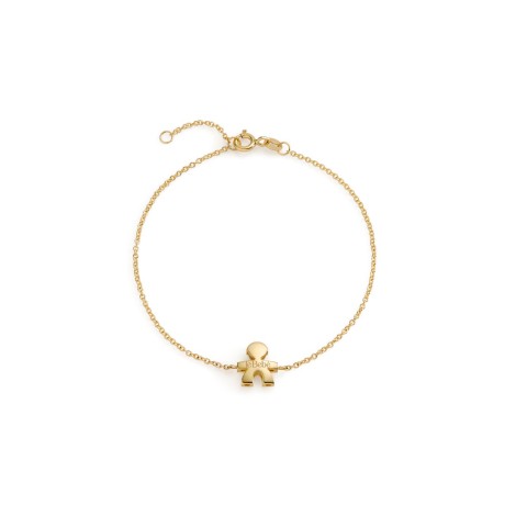 Bracciale Le Bebé I Tesorini Oro Giallo 18kt Sagoma Bimbo LBB906