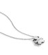 Collana Le Bebé I Tesorini Oro Bianco 18kt Sagoma Bimba LBB903