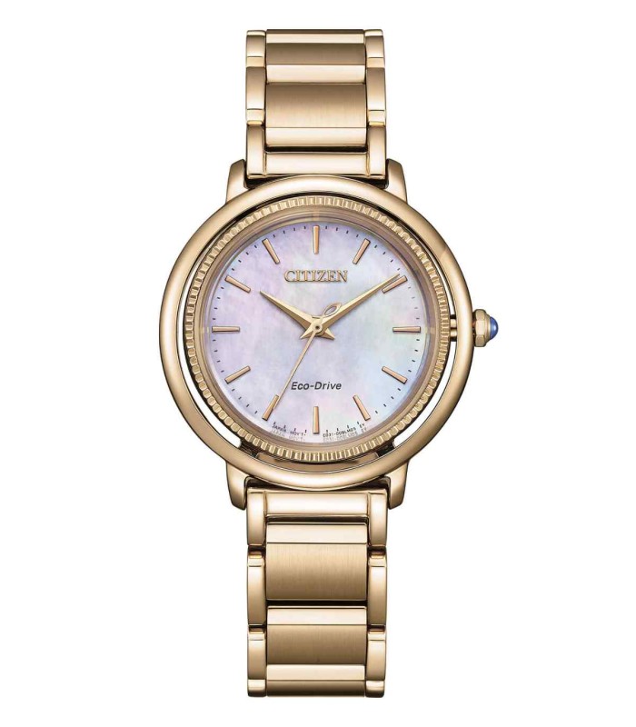 Orologio Citizen Donna Eco Drive L Square Gold EW5602-81D - Main Image