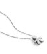 Collana Le Bebé I Tesorini Oro Bianco 18kt Sagoma Bimbo LBB902