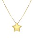 Collana Stella Oro Giallo 9kt