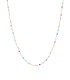 Collana Mini Pietre Colorate Oro Giallo 9kt