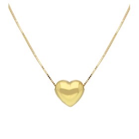 Collana Cuore Oro Giallo 9kt