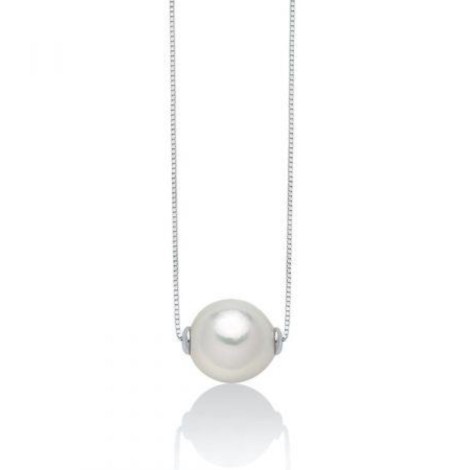 Collana Miluna Oro Bianco 9kt e Perla