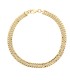 Bracciale Maglia Piatta Oro Giallo 9kt