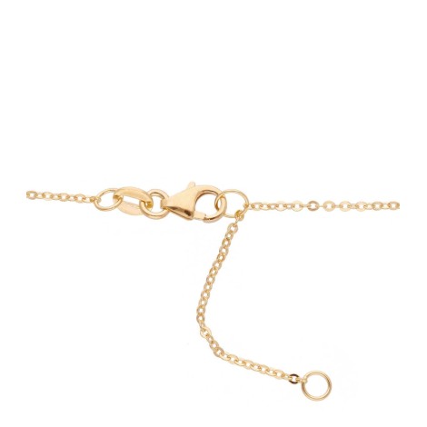 Collana Centrale Oro Giallo 9kt con Zirconi