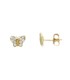 Orecchini Farfalla Oro Giallo 9kt Zirconi
